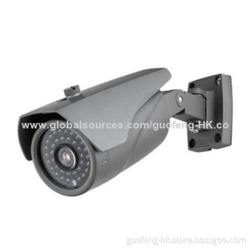 Weatherproof HD varifocal IP camera, 1.0 Megapixel, 1/4-type CMOS high performance megapixel sensor
